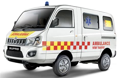 Mahindra Supro Ambulance ZX Price, Specs, Top Speed & Mileage in India