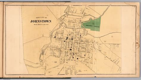 Johnstown, Fulton County, New York. - David Rumsey Historical Map Collection