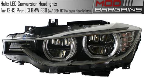 2012-2015 BMW (Pre-LCI) F30/F32 3&4 Series Helix LED Headlight Conversion