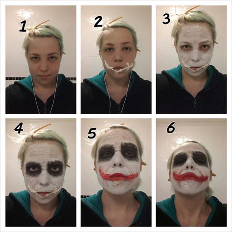 Simple Joker make up tutorial by Chartail on DeviantArt