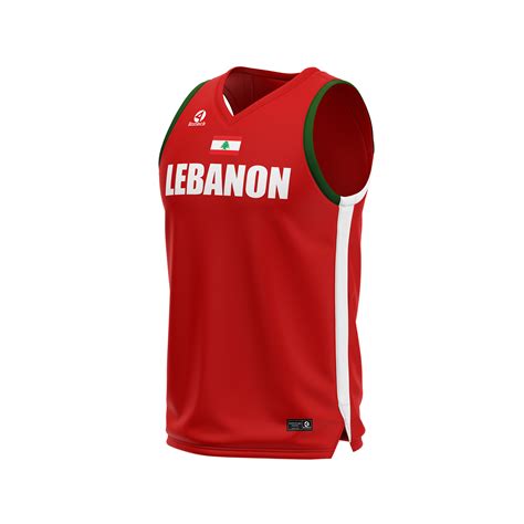 Lebanon Basketball Jersey - Roneck