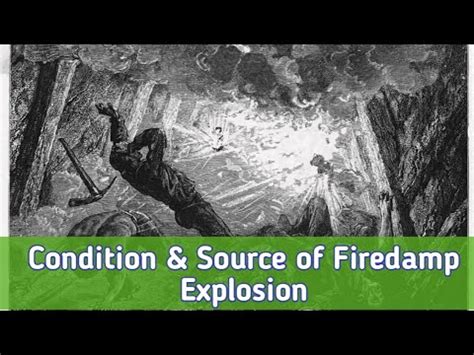 Sources & Condition of firedamp explosion - YouTube