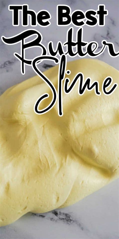 How to Make the Best Butter Slime