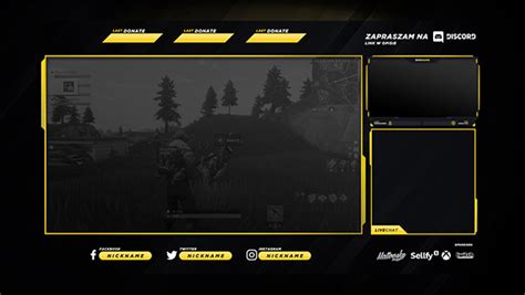 FREE TWITCH OVERLAY TEMPLATE 2018 #3 on Behance | Overlays, Free overlays, Twitch