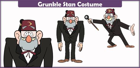 Grunkle Stan Costume - A DIY Guide - Cosplay Savvy