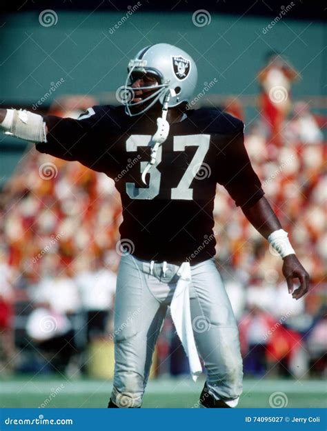 Lester Hayes Oakland Raiders Editorial Photography - Image of defense, oakland: 74095027