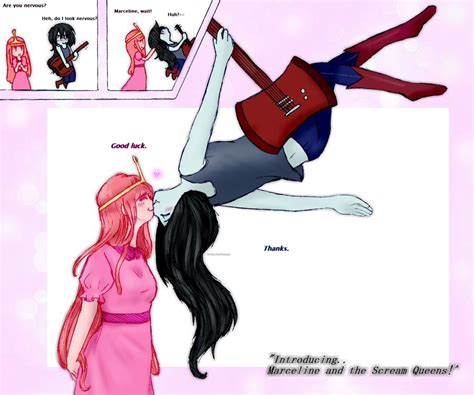 Good Luck~ - Princess Bubblegum x Marceline Fan Art (37775655) - Fanpop