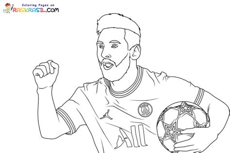 22+ Messi Coloring Pages Psg - GreggKaelen