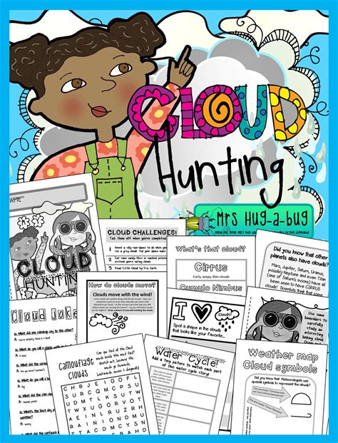 CLOUDS {Activities celebrating all things cloudy!} | Cloud activities, Mini booklet, Fun science