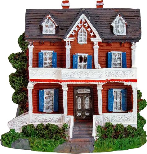 Amazon.com: Northlight LED Lighted Colonial House Christmas Village ...