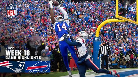 New England Patriots vs. Buffalo Bills | 2022 Week 18 Game Highlights - YouTube