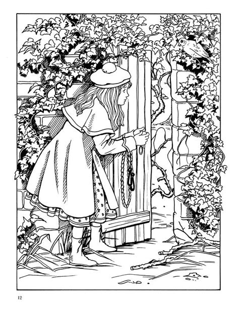 Secret Garden Coloring Book Sample - Belinda Berube's Coloring Pages