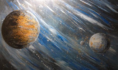 Space Painting by digefex on DeviantArt