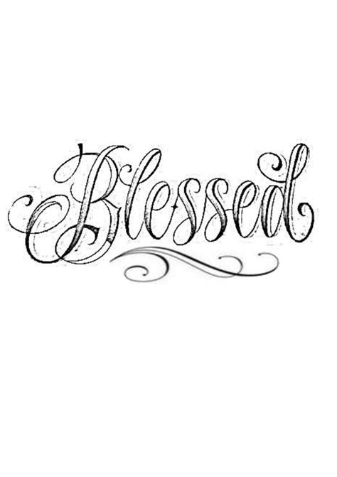 Blessed tattoo | Tatuajes de escritura, Tatuaje de ala para hombres ...