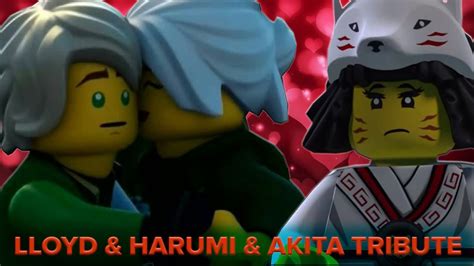 NINJAGO Tribute - Lloyd & Harumi & Akita (In your eyes) - YouTube