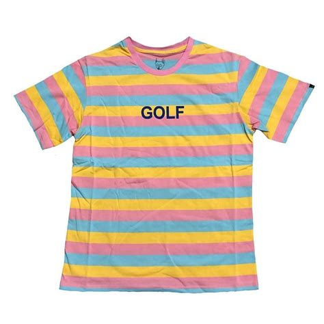 Tyler The Creator Golf Wang Stripe T-Shirt - Streetgarm