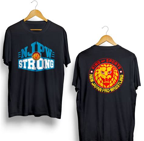 NJPW Shirt, New Japan Pro Wrestling, NJPW Strong T Shirt - Etsy