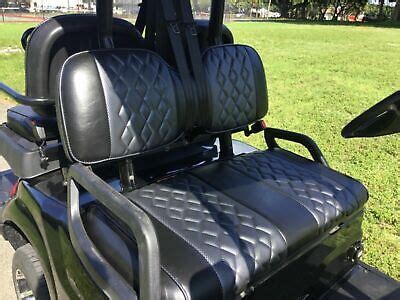 Custom Ez Go Golf Cart Seat Covers - Velcromag