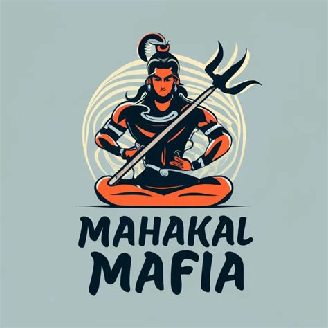 LOGO Design For Mahakal Mafia Powerful Mahadev Trishul Symbolism in Technology Industry | AI ...