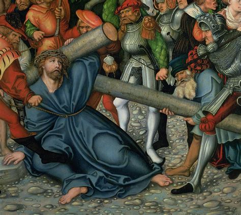 Jesus Carrying The Cross Art