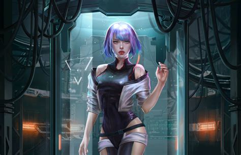 1400x900 Resolution Lucy 4K Art Cyberpunk Edgerunners 1400x900 Resolution Wallpaper - Wallpapers Den