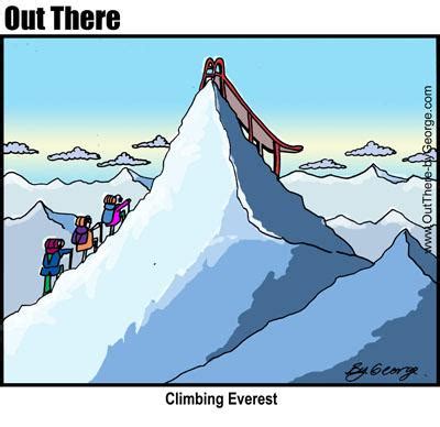 Mount Everest Cartoon