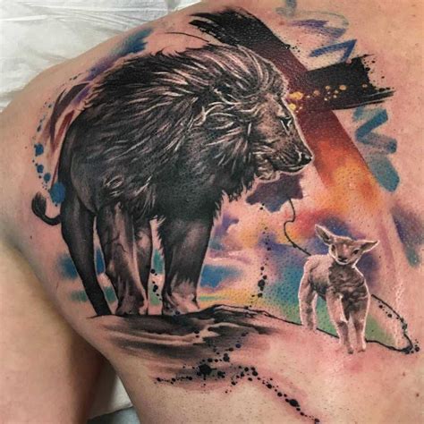 Top 63+ Best Lion and Lamb Tattoo Ideas - [2021 Inspiration Gallery]