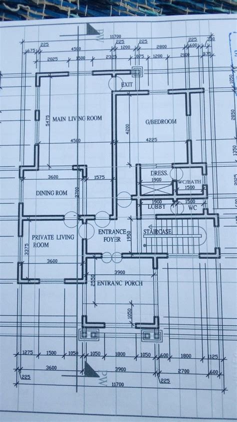 Floor Plan for Residential Architecture