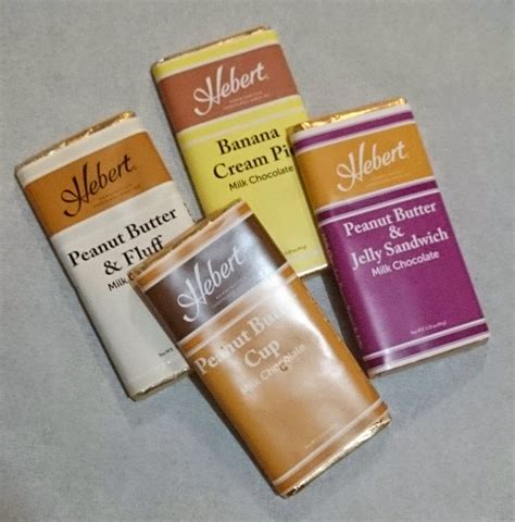 Dave's Cupboard: Hebert Filled Chocolate Bars