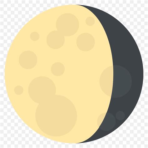 Lunar Phase Emoji Symbol Full Moon, PNG, 1024x1024px, Lunar Phase ...