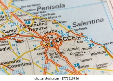 285 Lecce Map Images, Stock Photos & Vectors | Shutterstock