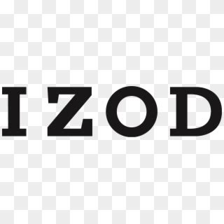 Izod Logo Black - Izod Logo Png, Transparent Png - 1200x281(#4335650 ...