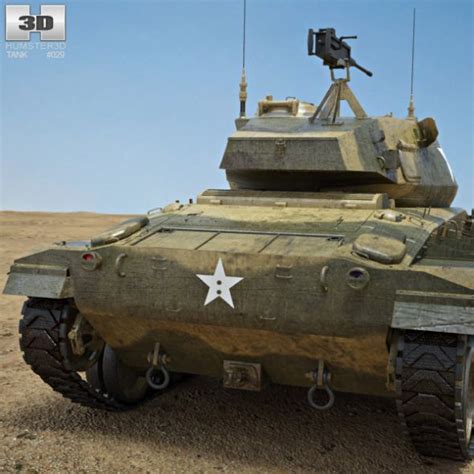 M24 Chaffee #Chaffee | Chaffee, 3d model, M24 chaffee