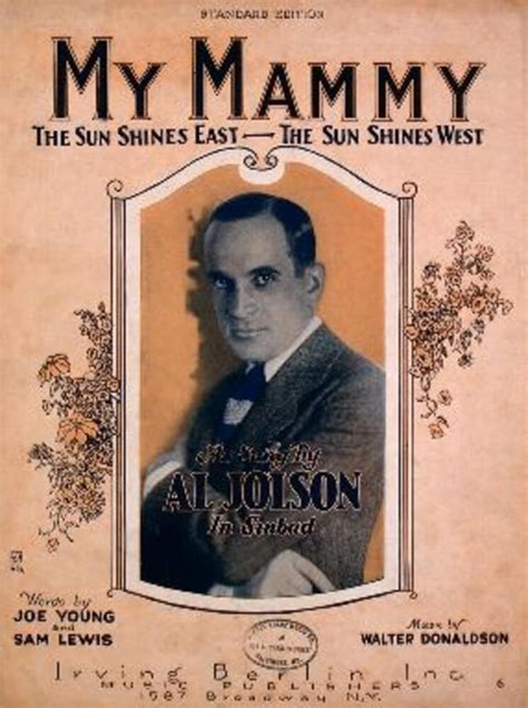 Al Jolson – My Mammy Lyrics | Genius Lyrics