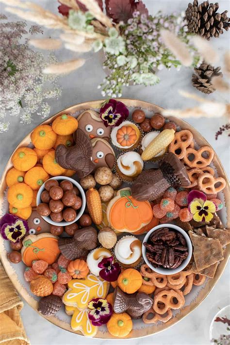 An Easy Thanksgiving Dessert Platter - Sugar and Charm