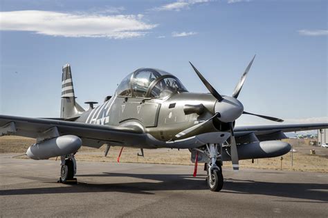 AFSOCs Newest A-29 Light Attack Aircraft Closer To Final Delivery