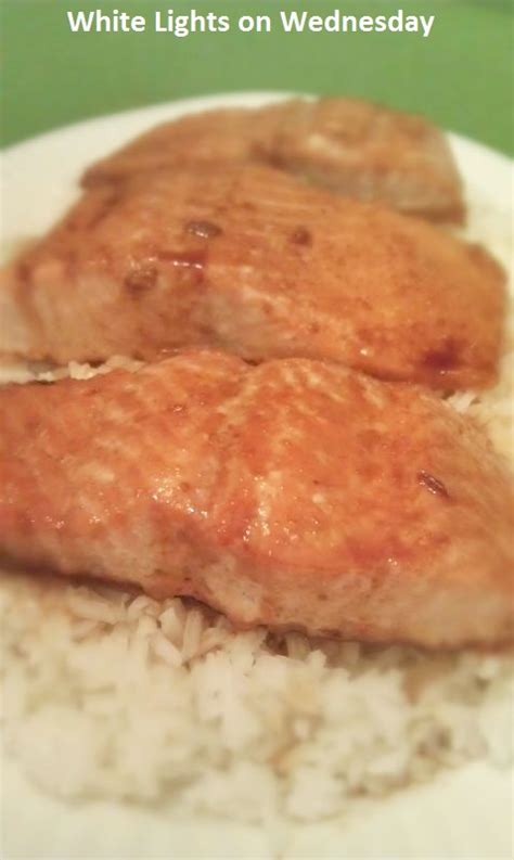 Soy-Glazed Salmon - White Lights on Wednesday