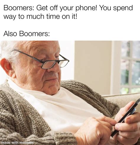 Says the person who spends 4 hours a day on their phone : r/memes