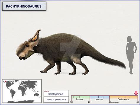 Pachyrhinosaurus by cisiopurple on DeviantArt | Dinosaur life ...