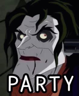 Party Pooper GIF - Batman Joker Redhood - Discover & Share GIFs