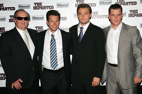 Mark Wahlberg with Leonardo DiCaprio, Jack Nicholson and Matt Damon All Star Cast, It Cast ...