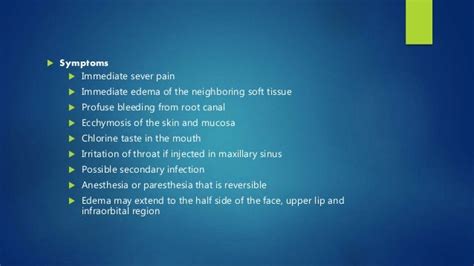 Complications During Root Canal Irrigation