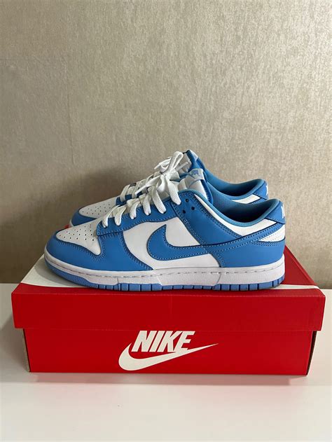 NIKE DUNK LOW UNC, Men's Fashion, Footwear, Sneakers on Carousell