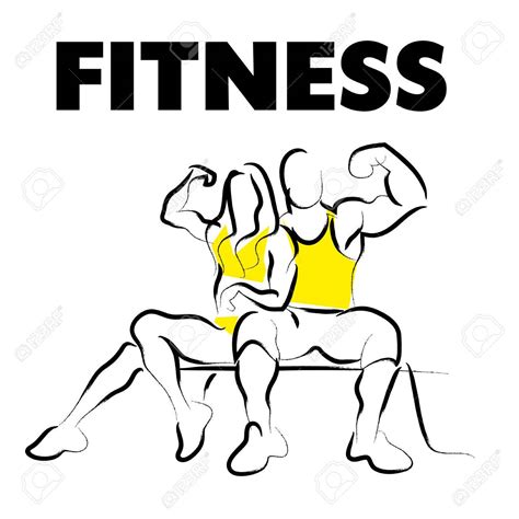 Fitness Drawing at GetDrawings | Free download