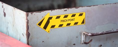 What's a Pinch Point Hazard? Sign, Examples, and Safety Tips