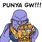 Avengers: Infinity War LINE WhatsApp Sticker GIF PNG