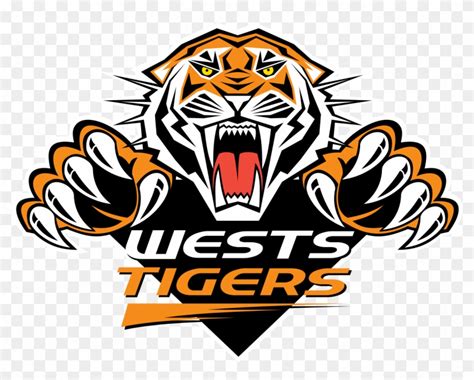 West Tigers Logo, HD Png Download - 1280x969(#342838) - PngFind