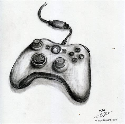 how to draw a xbox controller - bosev30system