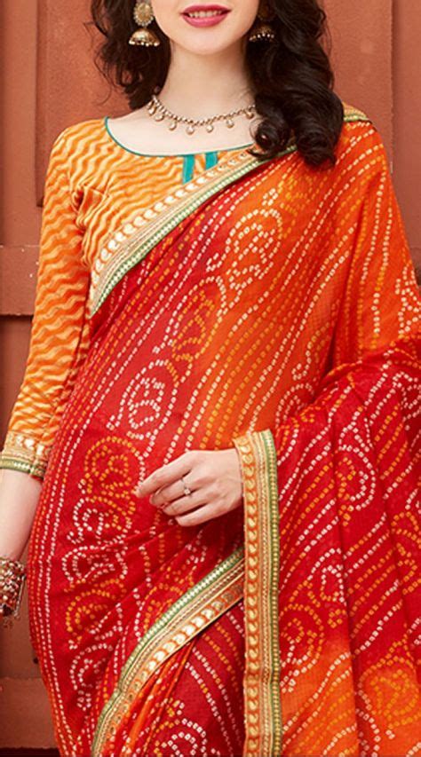 76 Chunari saree and lace ideas in 2021 | saree, saree designs, chunari saree