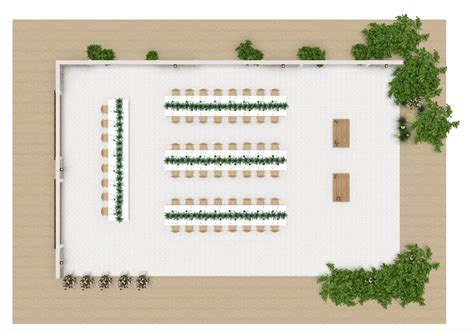 Rectangle Table Layout For Wedding Reception | Brokeasshome.com